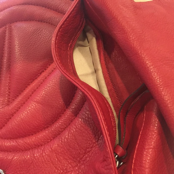 SOLD ✅ Valentino Leather Hobo Silver Chain Straps - Picture 4 of 14